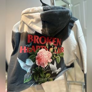 Civil Regime Cropped Hoodie